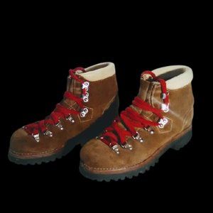 Vintage Sears 70s Suede Hiking Boots